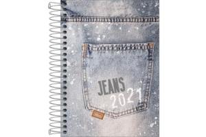 AGENDA JEANS ESPIRAL 2021 13570-4 TILIBRA UND