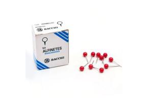 ALFINETE P/ MAPA VERMELHO BACCHI CX 50 UND