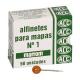 ALFINETE P/ MAPAS N.1 MARRON ACC CX 50 UND