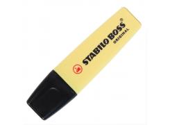 Caneta marca texto Stabilo Boss Pastel amarelo Stabilo 70/144 unid.