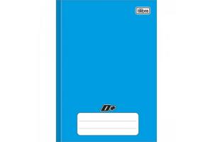 CADERNO BROCHURA 1/4 C/D 96 FLS C/ INDICE MAIS 31375 AZUL TILIBRA UND 