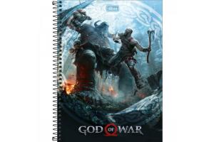 CADERNO UNIVERSITÁRIO 30.863 GOD OF WAR ( 80 FOLHAS ) UND - TILIBRA