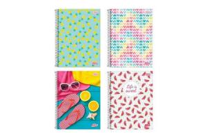 CADERNO C/D UNIV. 12 X 1 240 FLS D MAIS FEM. 13929 TILIBRA UND  
