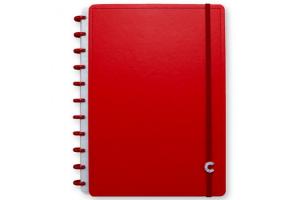 CADERNO INTELIGENTE GRANDE CIGD4094 ALL RED ( COM 60 FOLHAS ) UND - AMBRAS