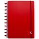 CADERNO C/D UNIV. 1 X 1 GDE 60 FLS INTELIGENTE CIGD4094 ALL RED AMBRAS UND 321983