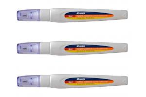 CANETA CORRETIVA 8ML BRANCO MERCUR UND