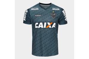 Camisa Atlético Mineiro OFICIAL Treino ATL MC 2018 P/M/G Topper unid.
