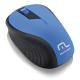 Mouse sem fio 1200 DPI 3 botões Óptico preto/azul Multilaser MO215 unid.