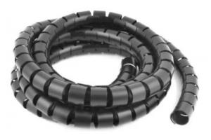 ORGANIZADOR DE FIOS E CABOS 20MM X 1,5M OF2002 PRETO BRW UND