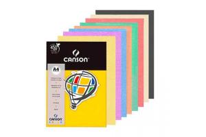 PAPEL COLOR PLUS A4 120GR METALICO CORES CANSON UND