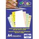 PAPEL VERGE A-4 180 GRS CORES OFF PAPER / USA FOLIEN PCT 50 FLS 204080