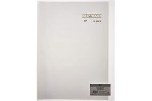 PASTA CATALOGO 40 PLASTICOS CLEAR BOOK OFICIO/A-4 5662 CRISTAL PLASTPARK UND