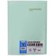 PASTA CATALOGO 40 PLASTICOS CLEAR BOOK OFICIO/A-4 5669 VERDE CHA PLASTPARK UND