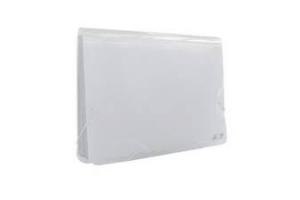 PASTA SANFONADA TRANSP. A4 C/ 12 DIV. 1027 CRISTAL ACP UND