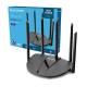 ROTEADOR DRACO 1200MBPS DUAL BAND AC1200 RE017 5 ANTENAS PRETO MULTILASER UND 