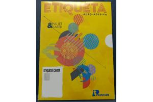 Etiqueta Inkjet e Laser 1561 com 20 etiquetas folhas Printers pacote com 100 folhas