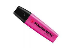 MARCA TEXTO STABILO BOSS 70/58 ( ROSA ESCURO ) UND - STABILO  