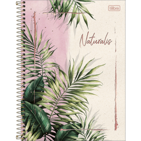 Caderno capa dura universitário 160 folhas Naturalis 29144-7 Tilibra unid.