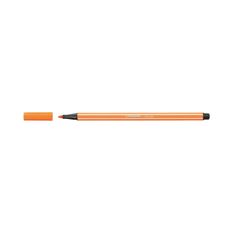 Caneta Pen Stabilo laranja 68/54 Stabilo unid.