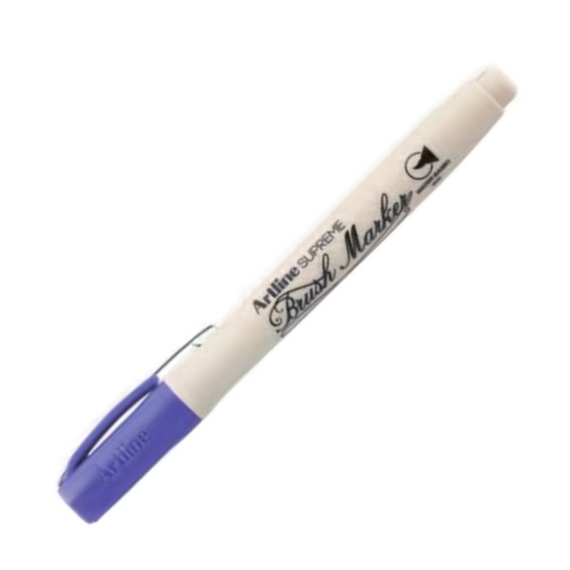 Caneta Artline Bursh Marker EPF-F roxa Tilibra unid.