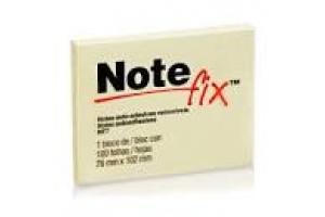 Bloco Note fix nf7 76mm x 102mm 100 folhas amarelo 3m  unid