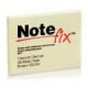 Bloco Note fix nf7 76mm x 102mm 100 folhas amarelo 3m  unid