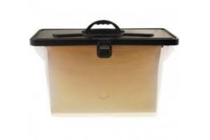 MALETA ARQUIVO C/06 PTAS SUSP EMPILHAVEL 0332.P PRETA DELLO UND