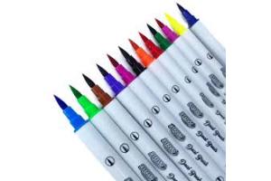 MARCADOR DUAL BRUSH PEN CORES BRW ESTOJO 12 UND