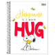 CADERNO C/D UNIV. 10 X 1 160 FLS SNOOPY 30824 TILIBRA UND 