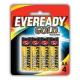 PILHA AA ALCALINA PEQUENA AA GOLD EVEREADY PCT 04 UND                                                                                                                                                                                                          