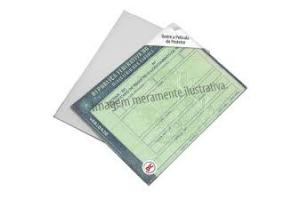 PROTETOR PLASTICO P/ DOCUMENTO 110 X 80MM 040 DAC UND