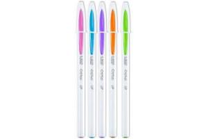 CANETA BIC CRISTAL UP FASHION SORTIDA BIC CARTELA 5 UND