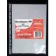 PLASTICO ENVELOPE PP A4 C/ 11 FUROS 235 MM X 305 MM 70PP-TR TRANSPARENTE DAC PCT 10 FLS                                                                                                               