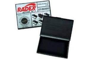 ALMOFADAS P/ CARIMBO N 3 1309 PRETO RADEX UND