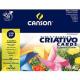 BLOCO CRIATIVO 235 X 325 120GRS C/ 32 FLS COLORIDO MENNO UND                                                                                                                                                                                             