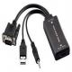 CABO CONVERSOR VGA PARA HDMI WI280 MULTILASER UND  