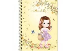 CADERNO C/D UNIV. 10 X 1 160 FLS JOLIE 30854 TILIBRA UND