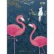 CADERNO BROCHURAO C/D TIPO ATA 80 FLS FLAMINGO ALOHA 29.257-5 TILIBRA UND                                                                                                     