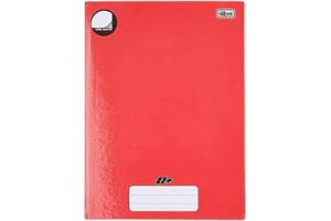 CADERNO BROCHURAO C/D TIPO ATA 96 FLS S/PAUTA MAIS 14042 VERMELHO TILIBRA UND