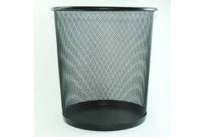 CESTO P/ LIXO ARAMADO 12 LTS E1042 PRETO KEEP UND