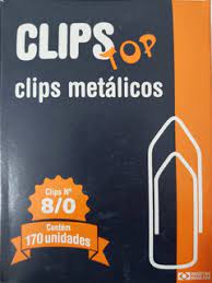 CLIPS N-8/0 C/ 170 UNDS CLIPS TOP CX  