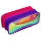ESTOJO ESCOLAR DUPLO C/ ZIPER NEON E216 DAC UND