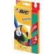 LAPIS DE COR C/12 EVOLUTION C/4 PRETO 946583 BIC UND                                                                                                                                                                                                           