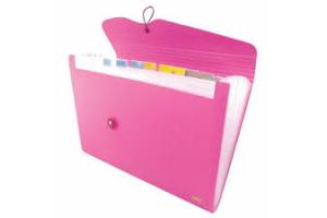 PASTA SANFONADA C/12 DIV 330 X 240MM 658PP-RS ROSA DAC UND