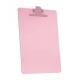 PRANCHETA PLASTICA PRENDEDOR SMC 151.5 ROSA ACRIMET UND                                                                                                          