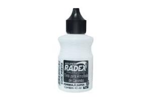 TINTA P/ CARIMBO 40 ML PRETA RADEX UND