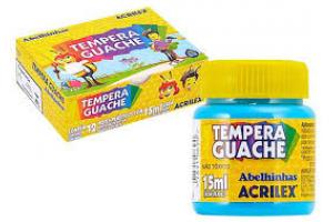 TINTA GUACHE 15 ML 503 AZUL CELESTE ACRILEX UND