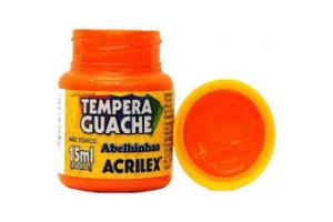 TINTA GUACHE 15 ML 517 LARANJA ACRILEX UND
