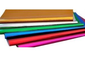 PAPEL CARTOLINA LAMINADA 48 X 60 CORES UND 