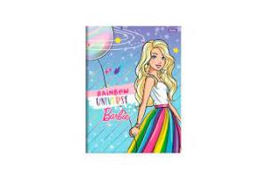 CADERNO BROCHURA 1/4 48 FLS DESENHO BARBIE FORONI UND